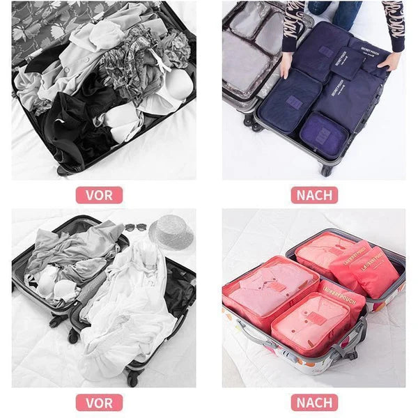 Cubos de embalaje de equipaje portátiles de 6 piezas - Compra 2 envío gratis